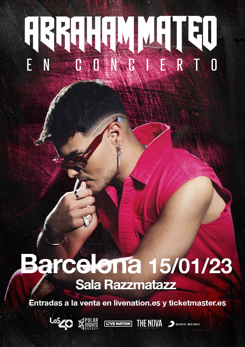 ABRAHAM MATEO EMPIEZA EL 2023 ARRASANDO EN BARCELONA