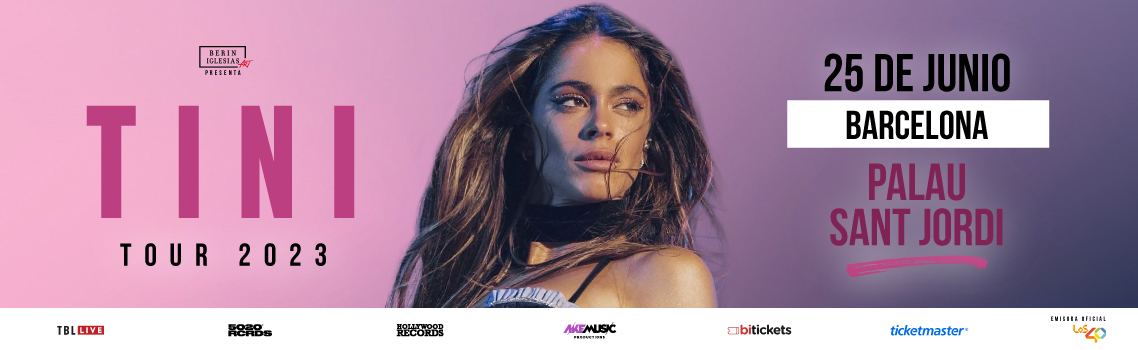 TINI SACUDE EL PALAU SANT JORDI DE BARCELONA